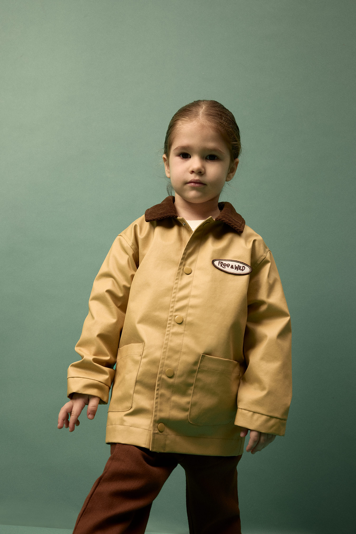 Defacto Baby Boy Contrast Collar Jacket