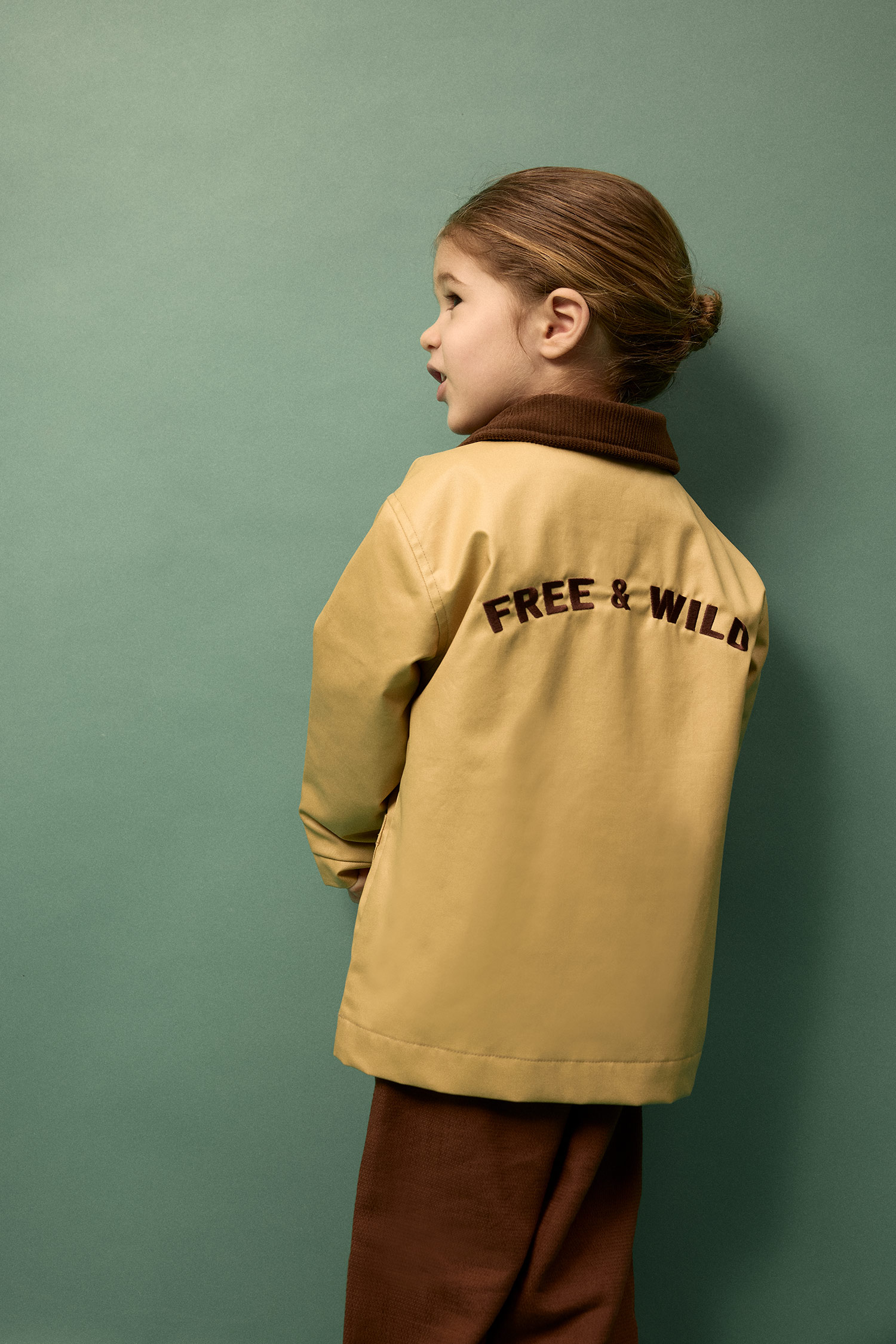 Defacto Baby Boy Contrast Collar Jacket