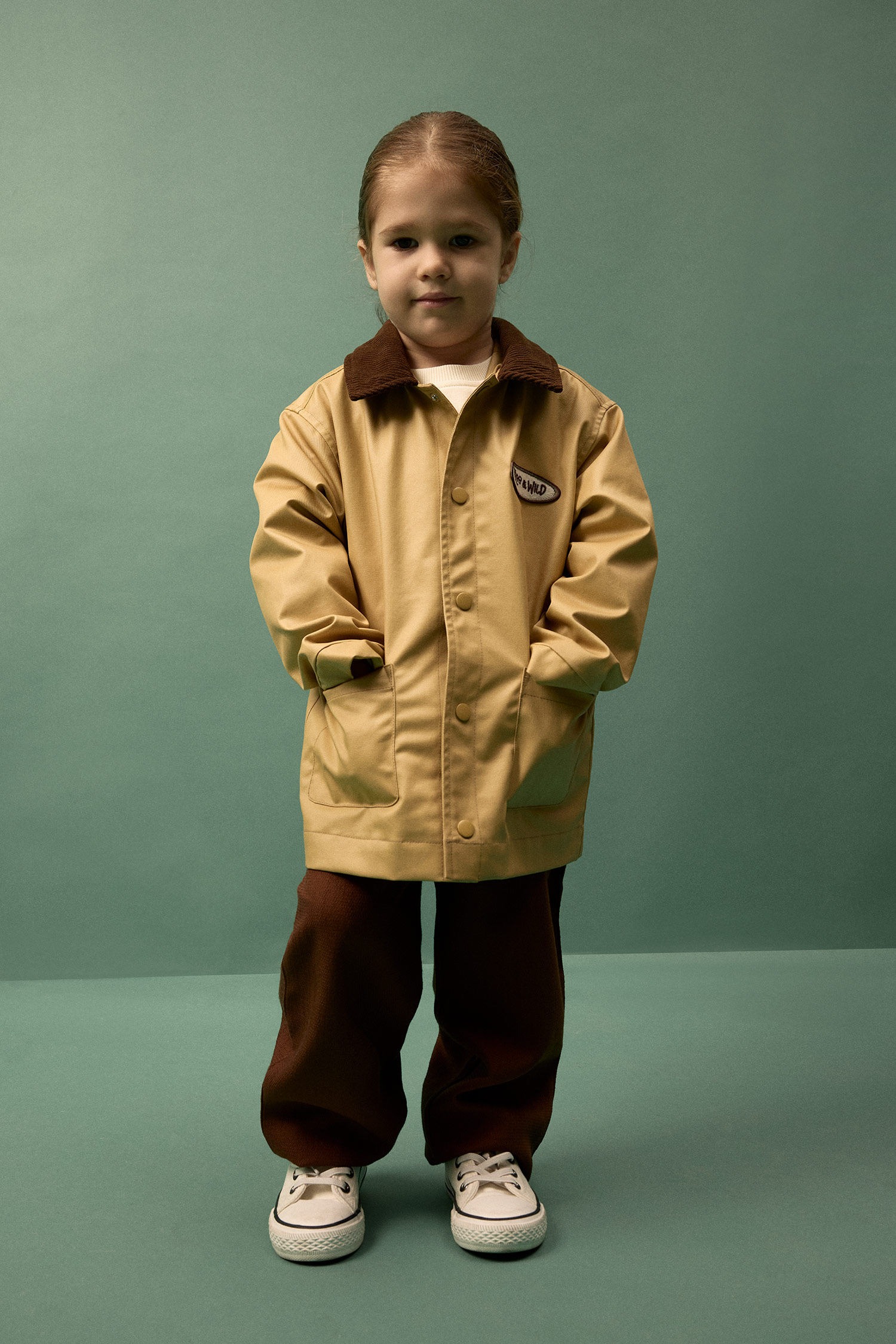 Defacto Baby Boy Contrast Collar Jacket